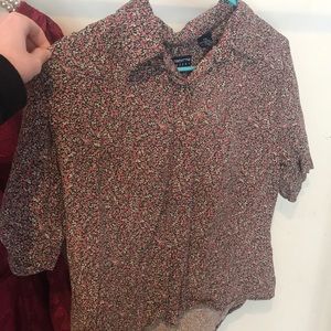 Vintage floral blouse